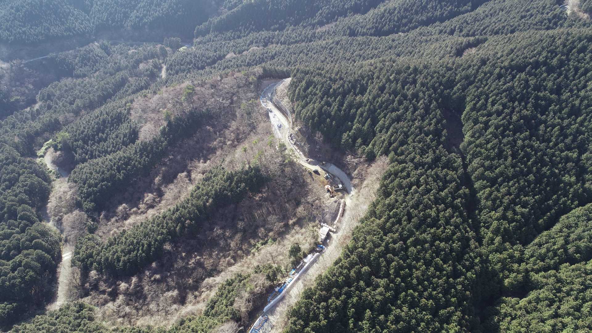 はこね金太郎ライン弊社施工区3（南足柄市）