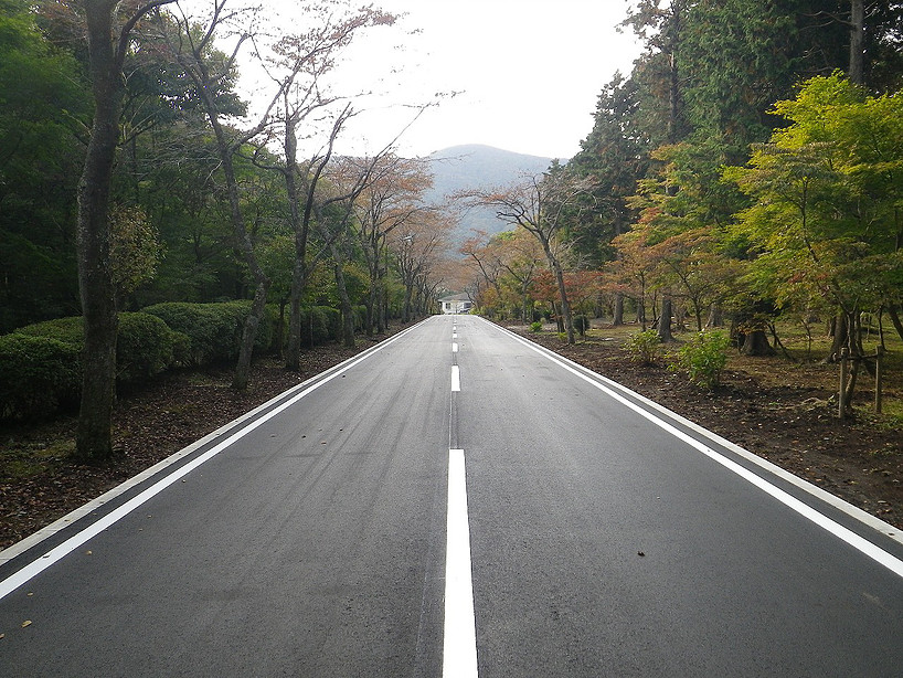 芦ノ湖湖尻舗装工事（箱根町）